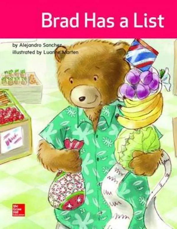 USED Book - Open Court Reading Practice Decodable 22: Brad Has a List, Grade K by Bereiter et al. (Spiral-bound) - english