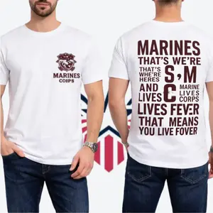 Usmc Marines Tactical Tshirt, Classic Grunt Style Military Patriot Pullover Tshirt, Gift For Men and Women