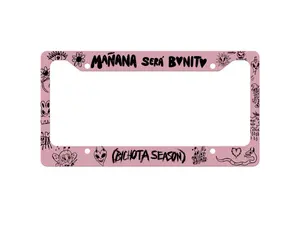MSB Pink License Plate Frame 002 License Plate Frame Accessories.