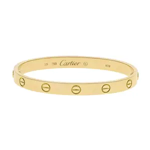 Pre-owned Cartier Love Bracelet Size 20