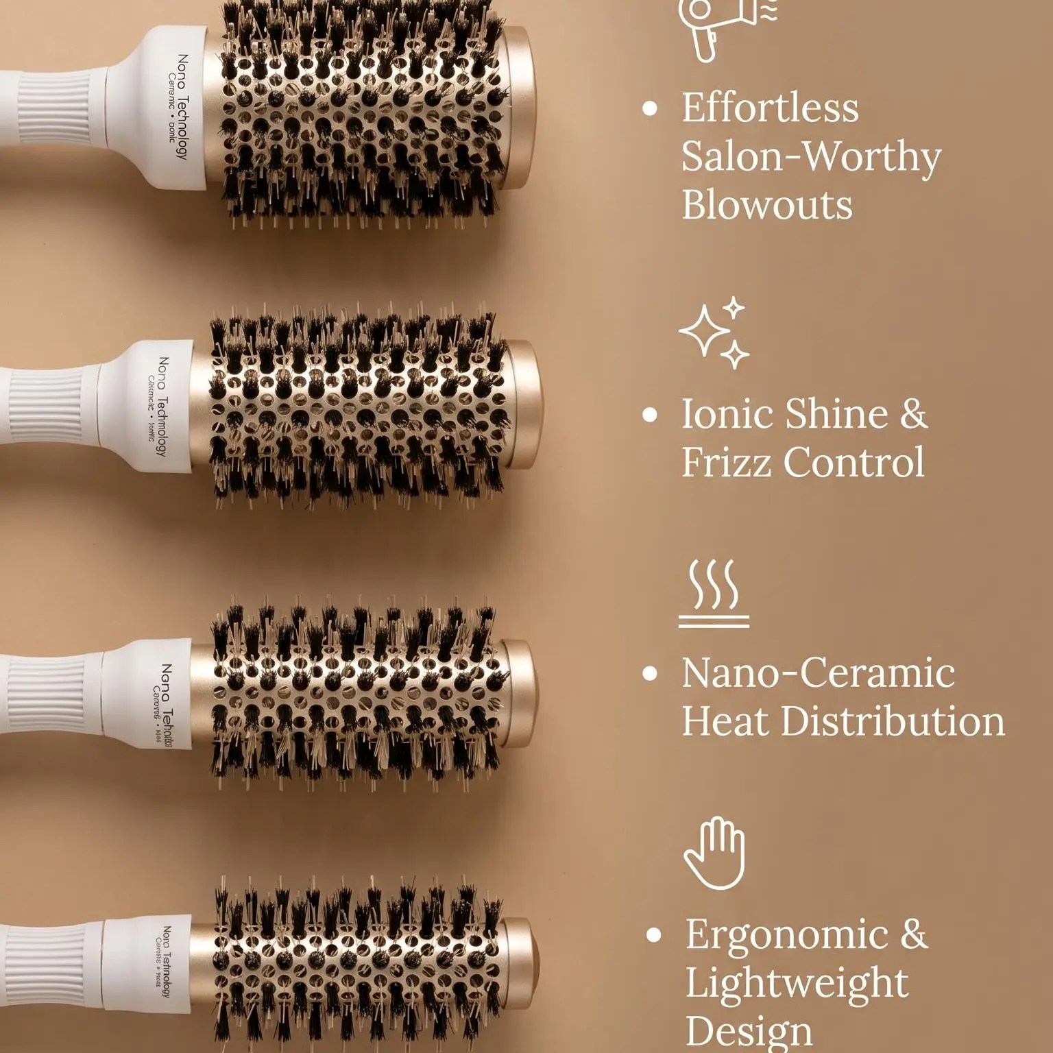 Bella-Lu Professional Blowout Brush Set