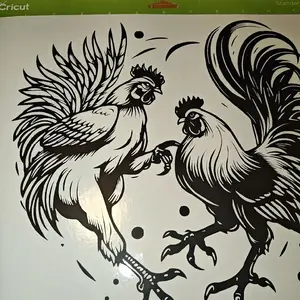 Gamefowl Gamecocks Gamebords Gallos Sticker Decal for Cars & Trucks - 651 Vinyl, Durable Design, Perfect Fit