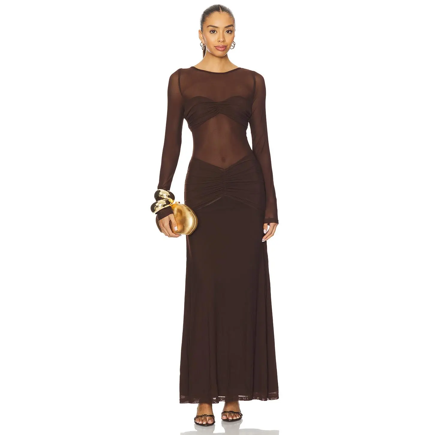 runaway the label brown dress Runaway The Label