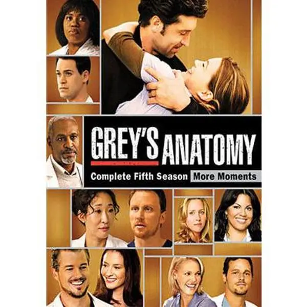 USED Book - Grey's Anatomy: Complete Fifth Season (DVD) - english