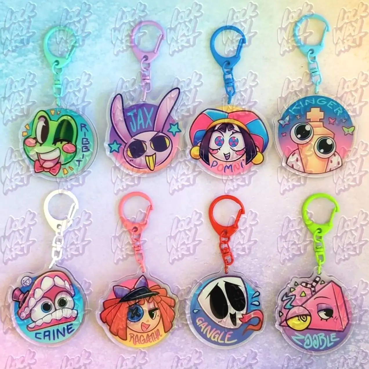 TADC Headshot Keychains