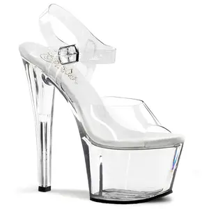 Pleaser Sky-308 Womens Sandals in Clear Pleaser Sky-308 Womens Sandals in Clear