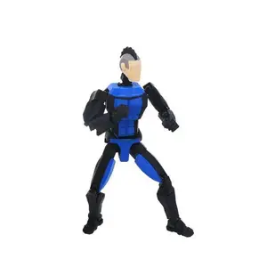 3d Printed Blue-Masked Invincible T13 Dummy13 Multi-Jointed Movable 3d Printed Shapeshift Toys Action Figure Custom Toy