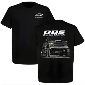 Chevrolet OBS Silverado "One Bad Silverado" Lifted Truck Graphic T-Shirt