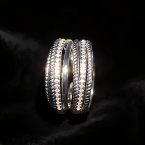 Women's Wrap-Around Ring,  Refined Elegance for Formal Events,  Hypoallergenic & Comfortable Fit,Elegant Jewelry for Women Statement Piece Sparkling Stones Premium Material