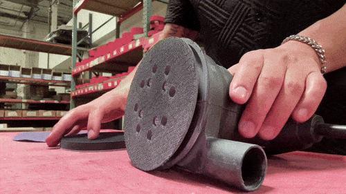 Renegade Products | 5" Sanding Interface Pad (Hook & Loop) – Adds Cushion & Control for DA Sanding on Contours