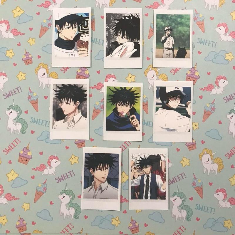 Megumi Fushiguro Polaroids Cardstock
