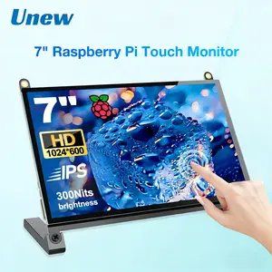 7-Inch IPS Touchscreen Display, 1024x600 Resolution, Plug-And-Play, Ideal for Raspberry Pi, High-Quality Visual Experience