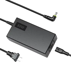 80W Charger for Philips Dreamstation DS500 DS700 ST25 ST30,12V 6.67A AC Adapter for Philips DreamStation 2 Auto CPAP Supply Philips Ref 1144267 MEA080A12C 1118499 1005894 (7.4mm x 5.0mm)