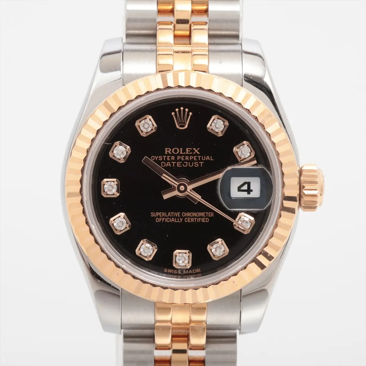 Rolex Black Datejust Ladies 26mm 179171G Rolex Black Datejust Ladies 26mm 179171G