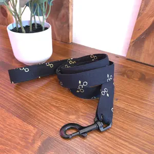 Puppy Pals Pet Shop Fabric Leash - 4ft for Dogs and Cats