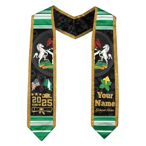 [8 Different Styles] Nigerians Graduation Sash, Custom Nigerians American Flag Graduation Sash 2025, Nigeria Graduation Stole