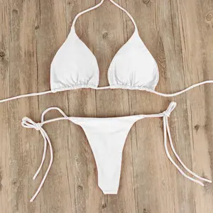 Summer 2 Piece Sexy Thong Bikini Bathing Suit