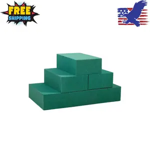 Pack of 6 Floral Foam Blocks Each (6"L x 3.38"W x 1.85"H)