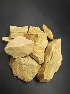 LAKABA Pristine Layered Yellow Kaolin Clay 100% Natural No Chemicals 200g 7oz for Skin Care