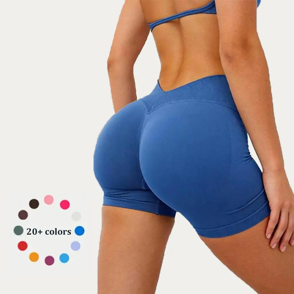 [SIZE UP 1] DEEFY LJ V-BACK SCRUNCH SHORTS Fitness Gymwear Yoga Shorts Gym Fitness Sportswear Workout Exercise Yoga Cycling Short