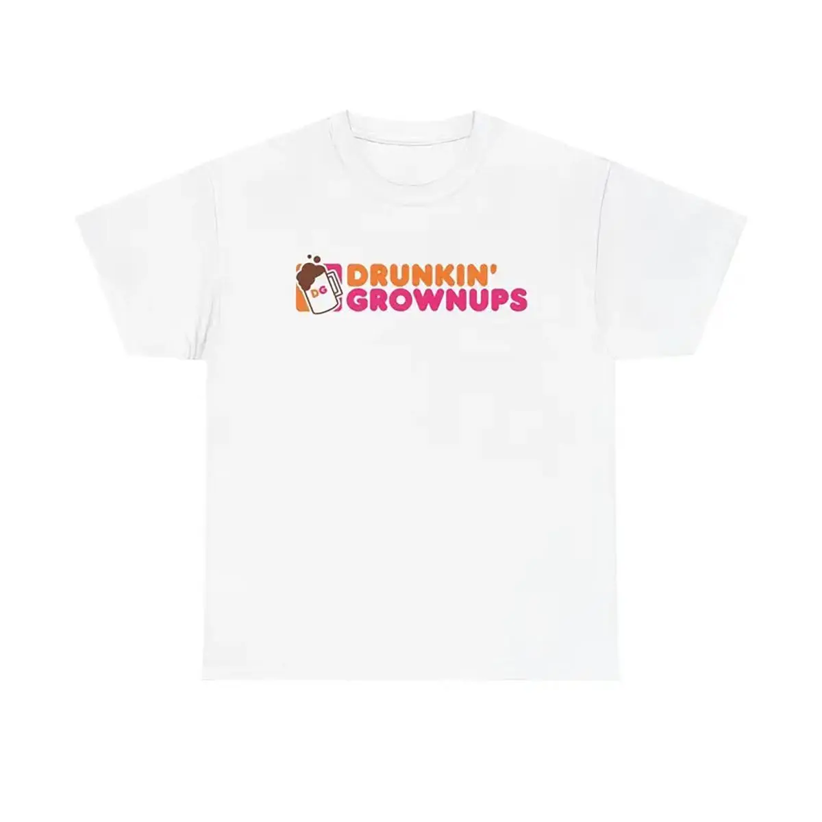 Drunkin’ Grownups Shirt Viral Funny Adult Drinking T-Shirt Made In USA For Women For Men [CoreVarsity.us 180G/230G 100% cotton short-sleeve/hoodie, soft and comfortable] Jacket