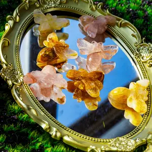 Natural Crystal Golden Healer Bee