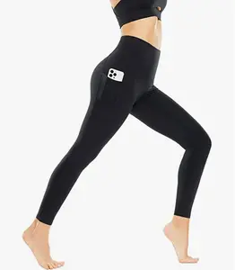 [BLACK FRIDAY SALES]baleaf Nuleaf High Waisted Workout Leggings for Women 25" - Buttery Soft Tummy Control Gym Fitness Yoga 7/8 Pant with Pockets
