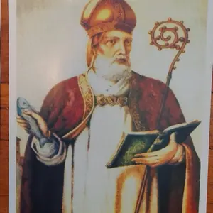 Agwe Agoue Taroyo St Ulrich Imaj: Haitian Vodou Altar Art (8x10"-Loa Lwa