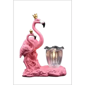 Flamingo Wax Oil Warmer Electric With Dimmer Wheel