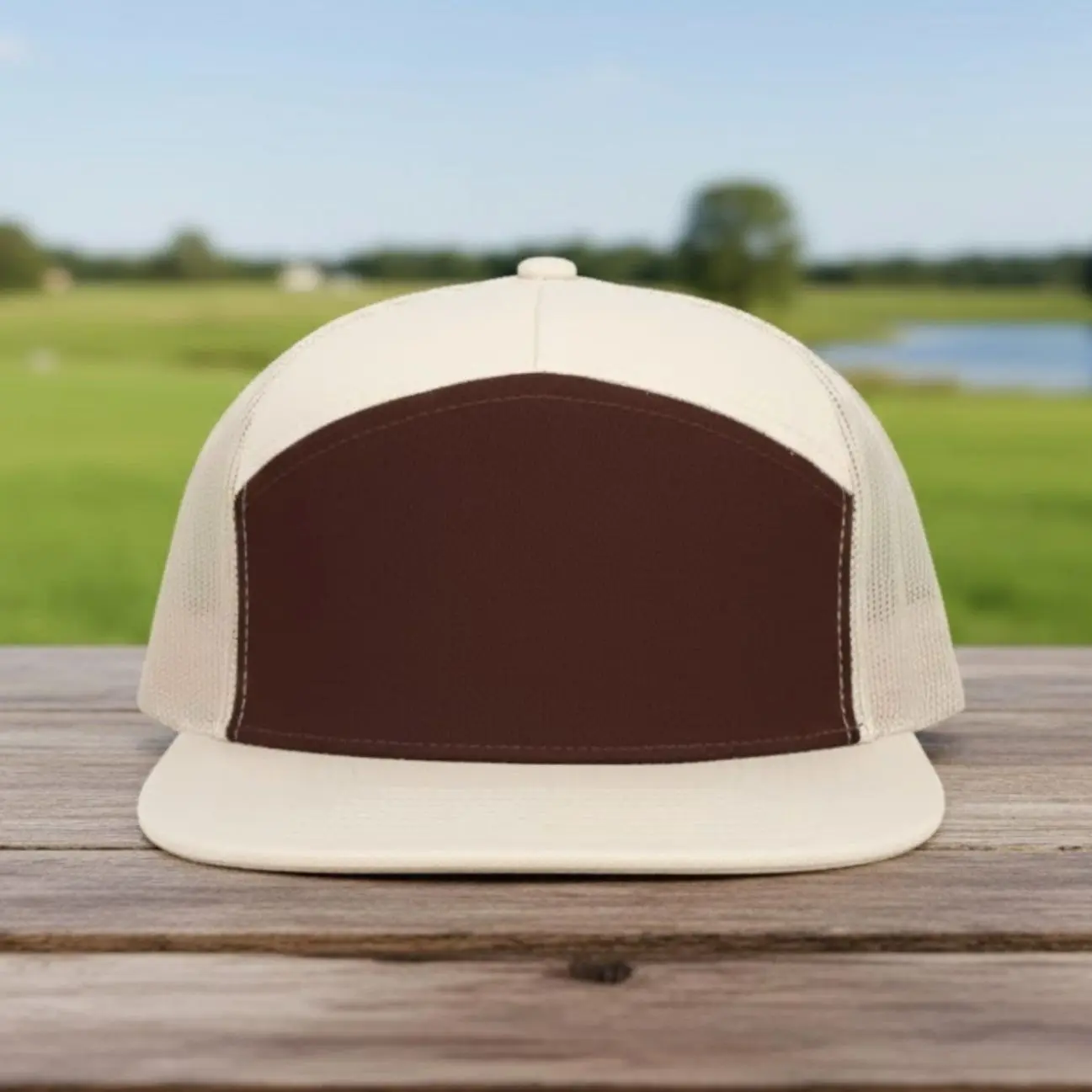 Brown/White