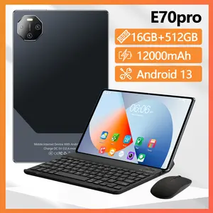 E70 Pro Network Bluetooth tablet, 11.6-inch display, 16GB +512GB RAM, 12000 mAh large battery, GPS satellite positioning, fast charging