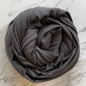 Merino Wool Fabric Knit Fabric by the Yard Soft Stretch Natural Wool Jersey Fabric Sewing Quilting Everyday Wear Faded Black Tattoo MD027