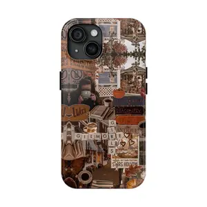 "Fall vibes meet Gilmore Girls charm – cozy phone case for your perfect rewatch season!"