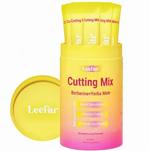 LeeFar Cutting Drink Mix – | HC Strawberry Açaí Flavor – | (30 Servings)