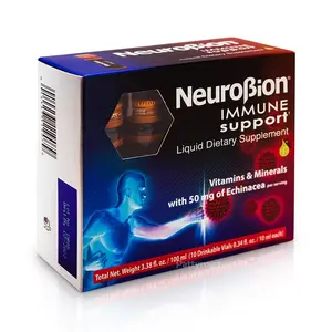 Neurobion Immune Support Dietary Supplement - 10 Vials, 10ml Each - Edible, Healthcare