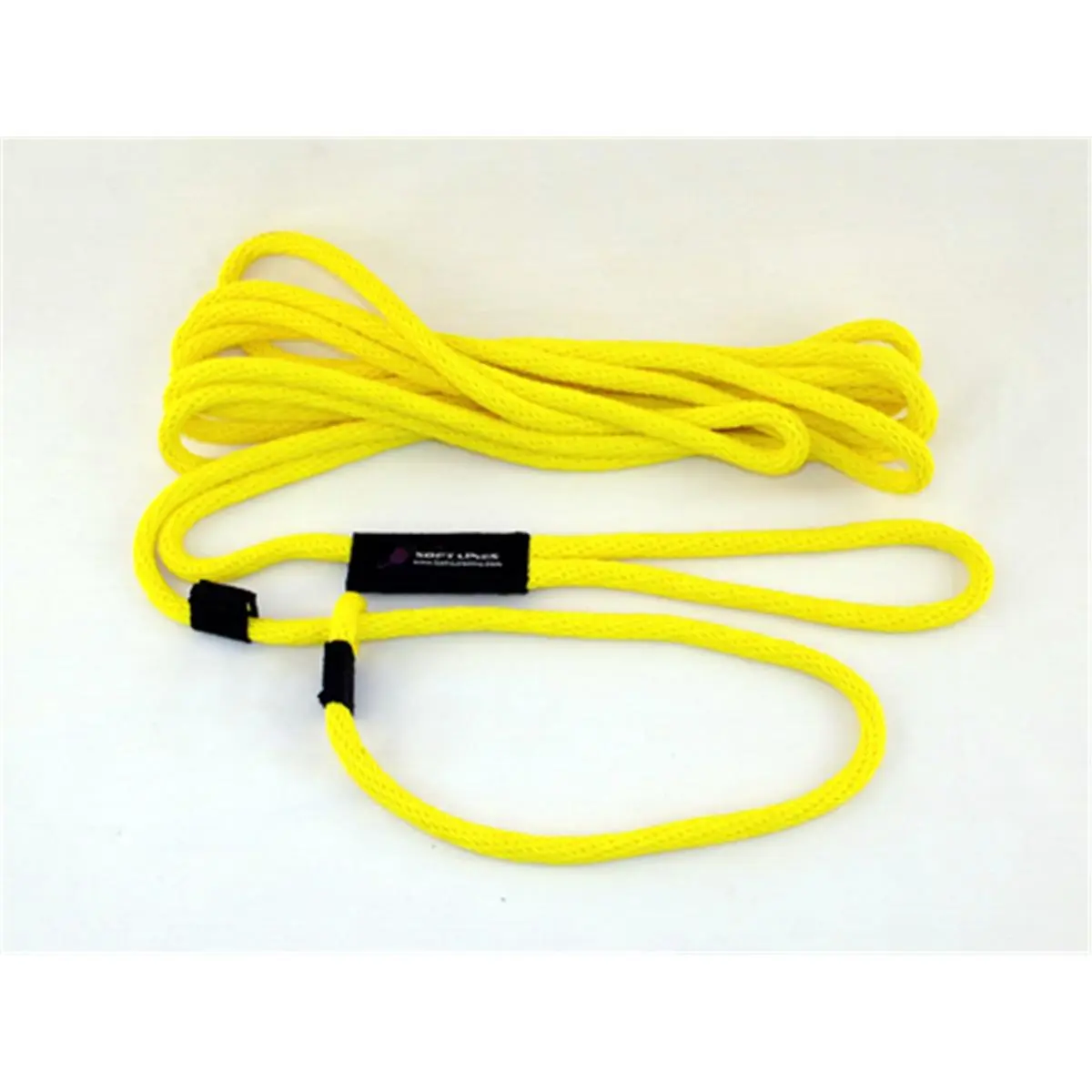 Slip Floating Dog Swim Leash, 0.37 In. Diameter x 20 Ft. Yellow Polypropylene Leash, No Tangle, Floats Safely, Machine Washable, No Tangle Leash