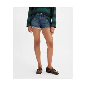 Levi's 501 Original Women's High-Rise Distressed Jean Denim Shorts