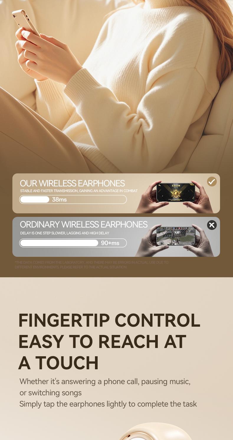 Acer OHR513 Wireless Earphone,In-ear Design Earphones with Digital Cal, LongStandby Headset for Men & Women, Audio Earbud Electronic ear headphone fast charge Black Acer OHR513 Wireless Earphone,In-ear Design Earphones with Digital Cal, LongStandby Headset for Men & Women, Audio Earbud Electronic ear headphone fast charge Black