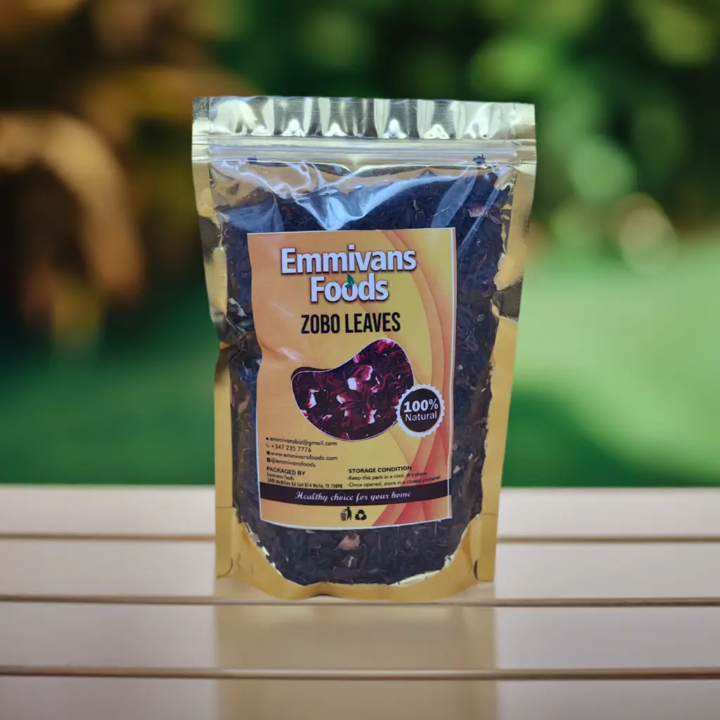 Emmivans  Zobo Hibiscus Leaves  For Tea & Zobo Juice / Tea Drink ,8oz Beverage Traditional