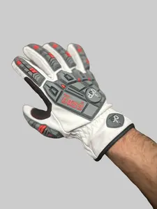 OG Protection Multi-Purpose Extrication Glove - Open Cuff Full Goat Leather with Level 5 Liner & Touchscreen Compatible Index Finger