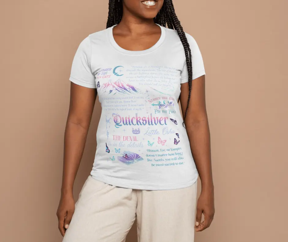 Quicksilver Book Collage Shirt