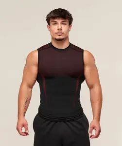 Onyx Seamless Tank Top, Gym shirt, gift for him, sportswear, activewear (with logo)