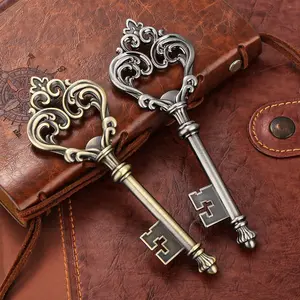 Key Bottle Opener, Keychain Bottle Opener, Metal Beer Opener, Beverage Can Opener, Perfect Choice for Home Parties & Bars, Ideal Gift for Holidays & Father's Day