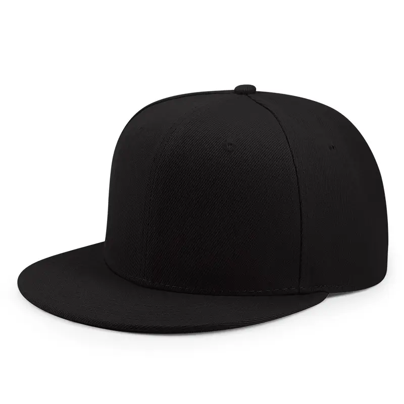 Street Style Hat Collection: Hip Hop Cap, Flat Brim Cap, Duckbill Cap, Solid Color Baseball Cap, Summer Sun Hat
