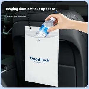 Hanging Car Trash Bags - Leak-proof, Recyclable, 50 pieces per pack