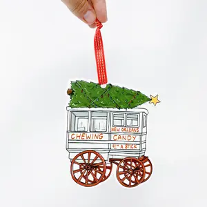 Roman Candy Christmas Ornament