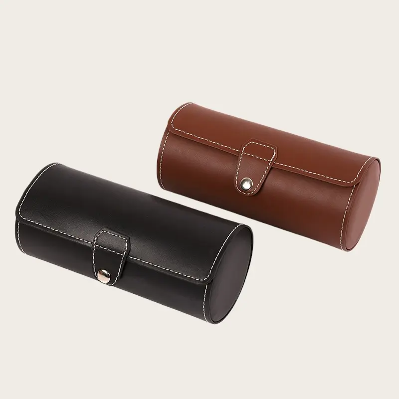 Handmade Cylindrical Dust-Proof Jewelry Storage Box -  KJ1