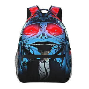 Solo Leveling backpack with large capacity — laptop backpack for daily commuting, business, hiking, and travel; cartoon casual style; school bag for kids, women, and men; suitable as a gift.
