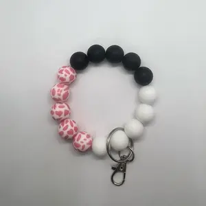 Stretchy Customizable Keychain - Keychain with colorful beads