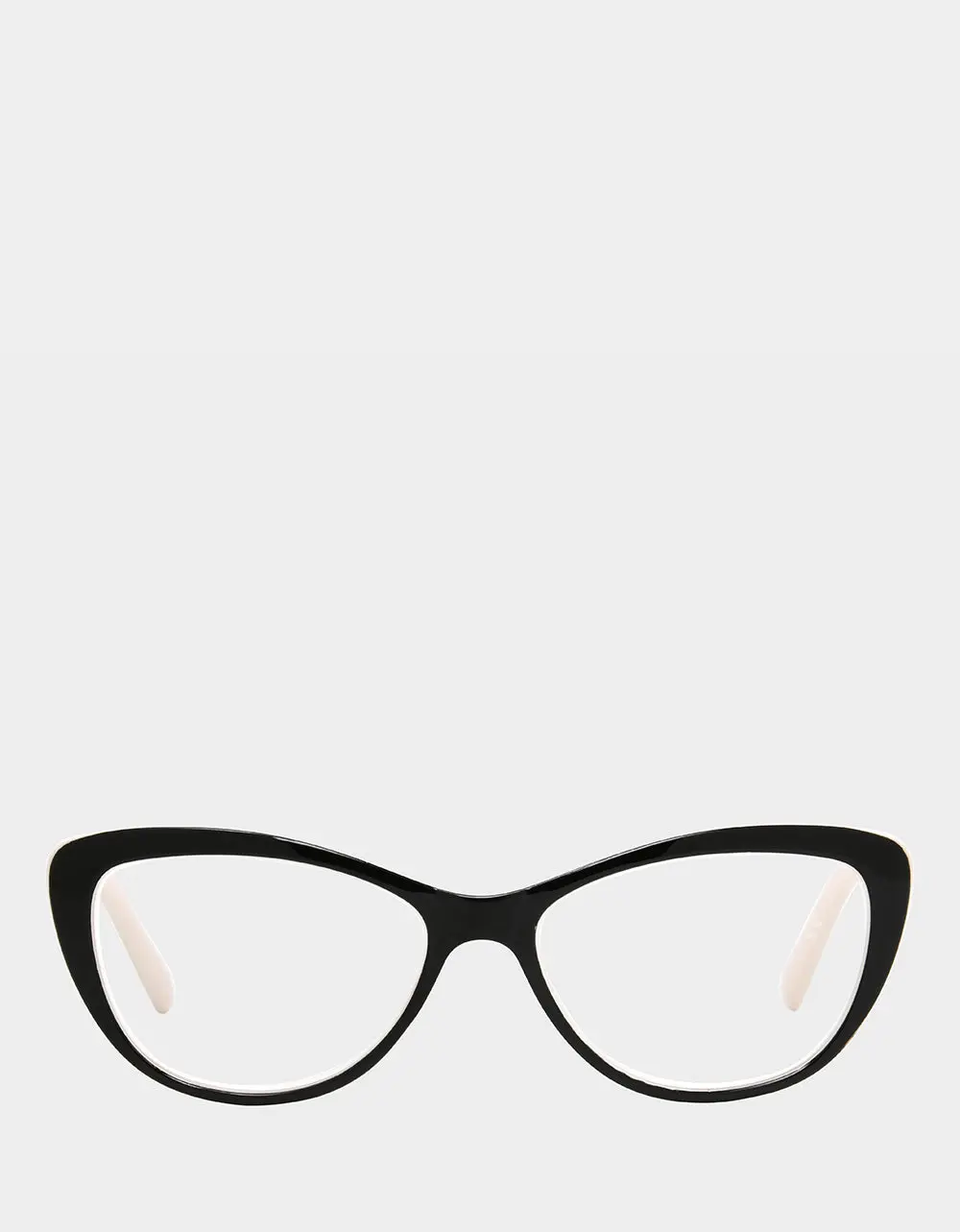 EFFORTLESS CHIC CAT EYE READING GLASSES BLACK